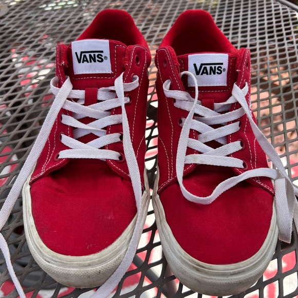 Red Vans - Picture 1 of 3